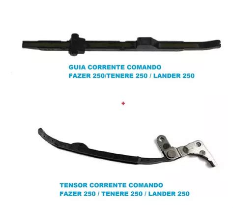 Tensor E Guia Corrente Comando Fazer Lander Tenere Mercadolivre