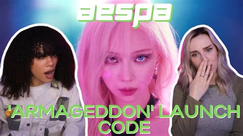 COUPLE REACTS TO aespa 에스파 Armageddon Launch Code YouTube