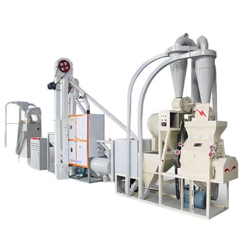 Small Scale Tpd Flour Milling Machine For Millet Maize Wheat Corn