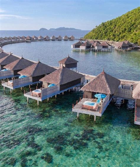 Huma Island Resort And Spa Luxury Resort Hotel Accommodation Coron