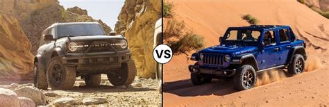 2021 Ford Bronco Vs 2020 Jeep Wrangler