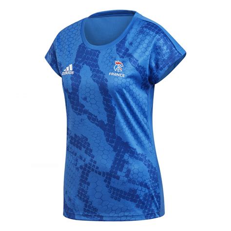 Maillot D Entrainement Femme Adidas Equipe De France Handball