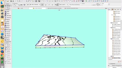 ARCHICAD INTRO WEEK 3 PART 10 TERRAIN MESH YouTube