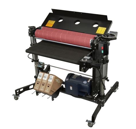 Laguna Tools Supermax 37x2 Double Drum Sander With Casters Bis
