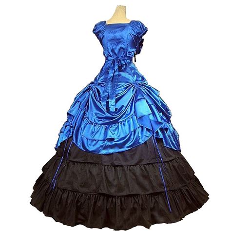 Rococo Victorian 18th Century Dress Party Costume Masquerade Maria