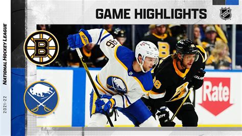 Bruins Sabres 10 22 21 NHL Highlights YouTube