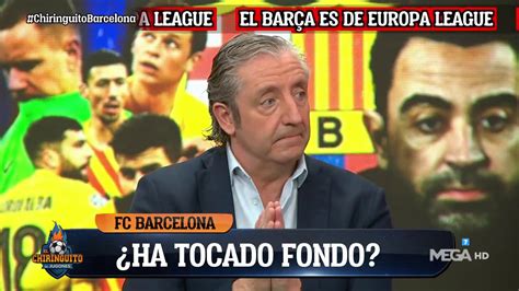 Josep Pedrerol Muy Crítico La Plantilla Del Barcelona Es La Peor En 85 Años