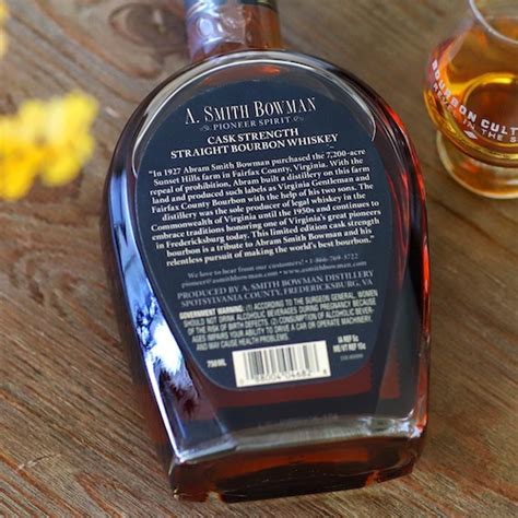 A Smith Bowman Cask Strength Bourbon Review Bourbon Culture