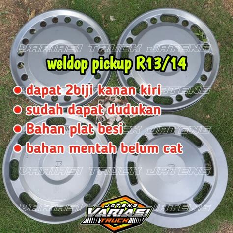 Jual Weldop Ring 13 Dan Ring 14 Plat Besi 2biji Shopee Indonesia