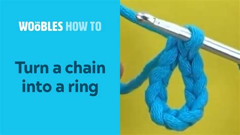 How To Crochet A Chain And Join It To Form A Ring Youtube