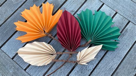 Buntes Herbstlaub Aus Papier Basteln Betzold Blog