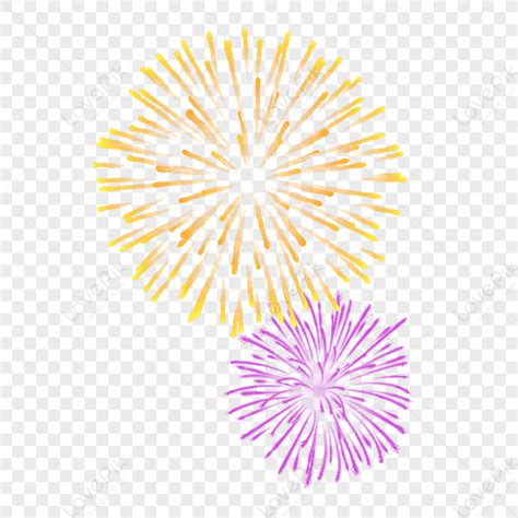 Yellow Purple Firework Effect Decoration Free Mapfireworks Effects