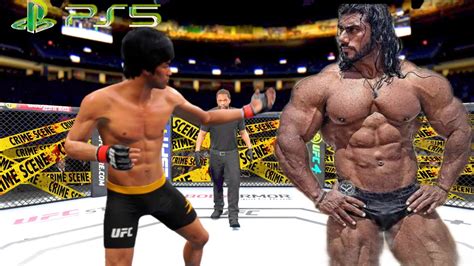 Ufc4 Bruce Lee Vs Bodybuilder Ea Sports Ufc 4 Youtube