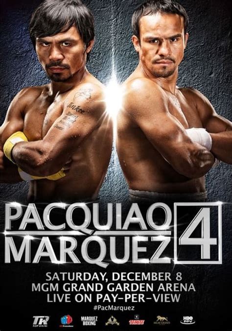 Manny Pacquiao Vs Juan Manuel Márquez Iv Streaming