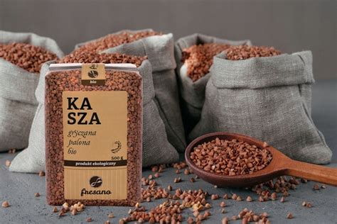 Kasza gryczana palona BIO 500 g Fresano TASTI Smakuj życie