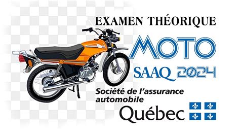 EXAMEN THÉORIQUE SAAQ 2024 MOTO I SÉCURITÉ ROUTIÈRE 1 YouTube