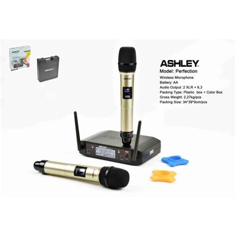 Jual Mic Wireless Ashley Perfection Original Free Hardcase Di Lapak