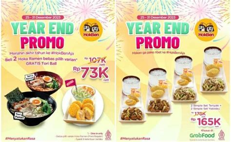 Makan Porsi Cuma Bayar Rp Ribuan Ayo Borong Promo Hokben Spesial