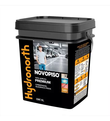 Tinta Pisos E Muros Super Resistente Premium Hydronorth 18l