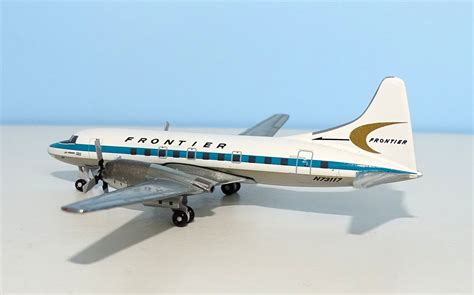 Frontier Airlines Convair Cv 580 N73117 Gemini Jets Yesterdays