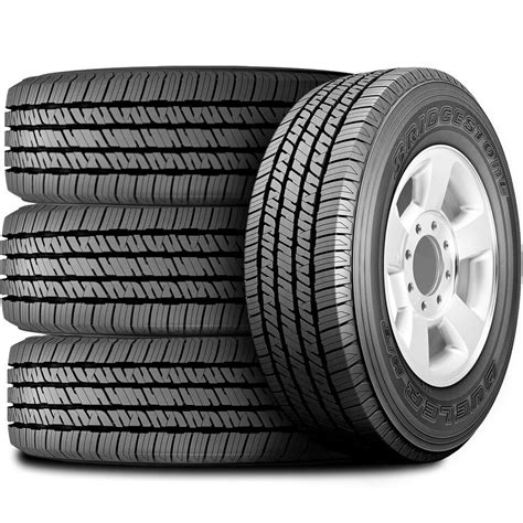 2 Tires Bridgestone Dueler Ht 685 25565r17 110t As All Season Ebay