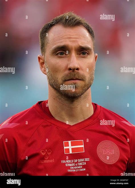 Denmarks Christian Eriksen During The Fifa World Cup Group D Match At