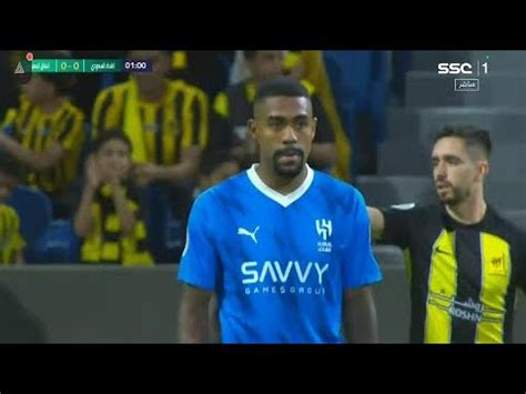 Estreia De Malcom No Al Hilal Malcom Vs Al Ittihad Youtube