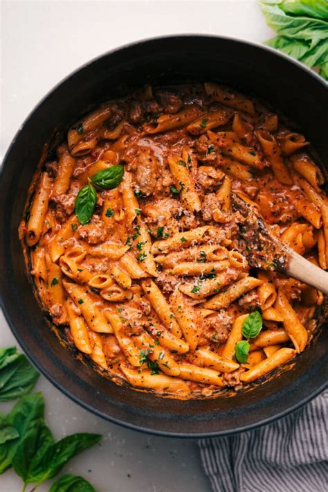 Penne Pasta With Sausage One Pot Chelseas Messy Apron