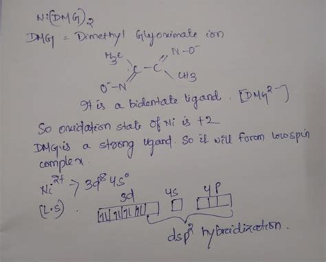 Which Of The Following Statement Is False Nic Ion Is Paramagnetic