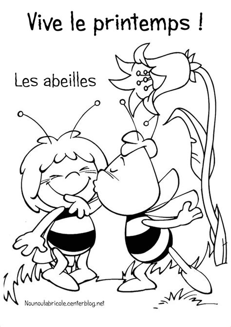 9 Créatif Coloriage Printemps Maternelle Pictures COLORIAGE