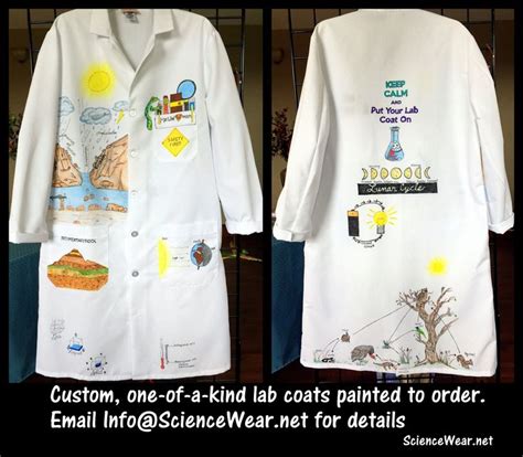 17 Best images about Lab Coats Customized for Science on Pinterest | Safety, Student and For her