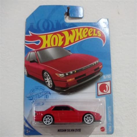 MERAH Hot Wheels Nissan Silvia S13 Red Crinkled Card Petir Shopee Malaysia
