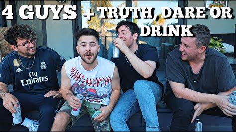 Hot Guys Play Truth Dare Or Chug Youtube