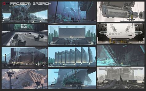 ArtStation Project BreachSome Architectural Concept Futuristic