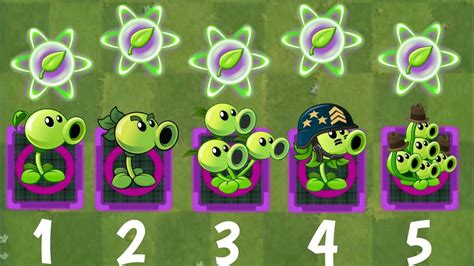 Pvz 2 Challenge All Peashooters Level 1 Vs Underground Gargantaur Who