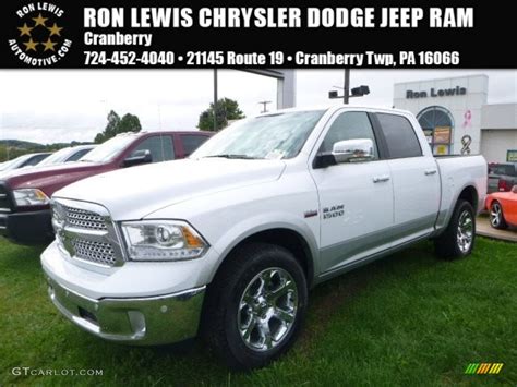 2017 Bright White Ram 1500 Laramie Crew Cab 4x4 116076168 Car Color Galleries