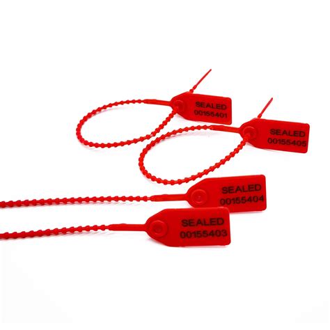 FALEYA WZW 100 Plastic Tamper Seals Safety Seals For Fire