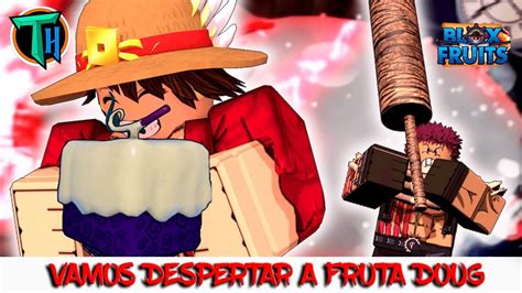 LIVE DE ROBLOX BLOX FRUITS VAMOS DESPERTAR A DOUG ROBLOX AO