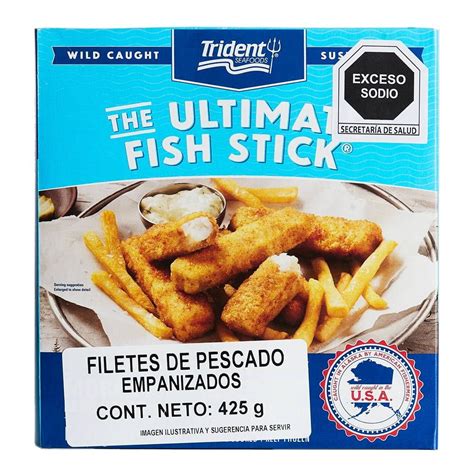 Pescado Trident Filetes Empanizados Y Congelados G G Walmart