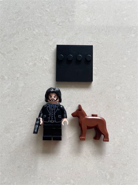 John Wick Minifigures Lego Building Blocks Compatible Hobbies Toys