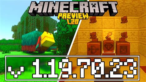 Minecraft Preview Przegl D Co Nowego Sniffer