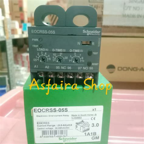 Jual Over Current Relay Schneider EOCRSS 05S Jakarta Barat Asfaira