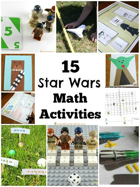 Star Wars Math Activities Inspiration Laboratories