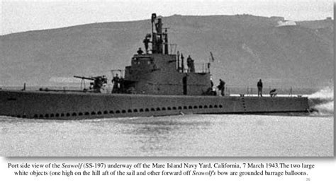 Uss Seawolf Ss 197 Honoring S1 Jack Edward Kenney