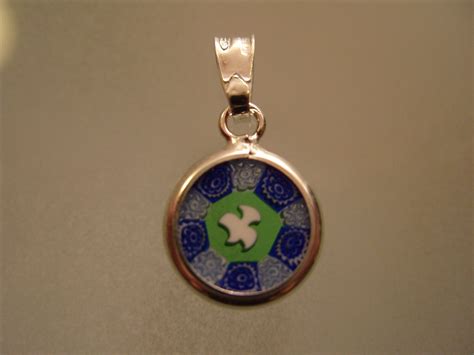 Mini Millefiori Anh Nger Original Muranoglas Schmuck Murano Unikat