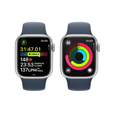 Ripley APPLE WATCH SERIES 9 41 MM GPS PLATA