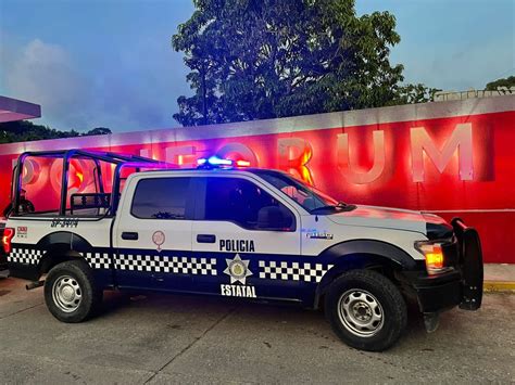 Patrulla de la policía estatal Police Mexico Suv