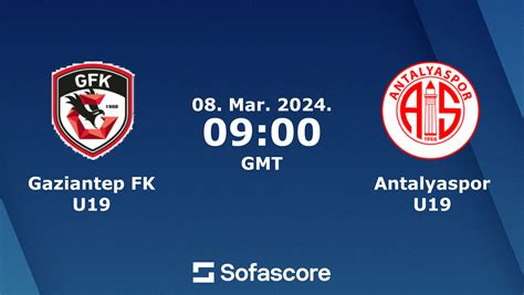 Gaziantep FK U19 Vs Antalyaspor U19 Live Score H2H And Lineups Sofascore