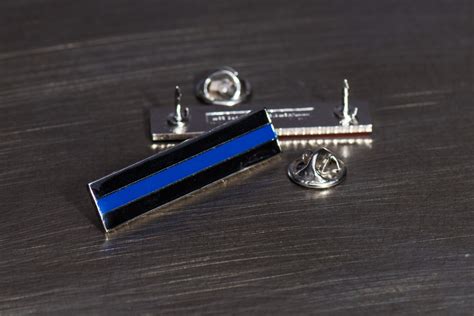 Thin Blue Line Citation Bar Pin By Hometownguardians On Etsy