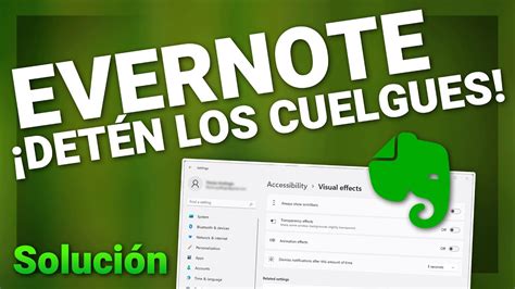 Evernote Cómo Solucionar Fallos y Cierres Inesperados Tutorial